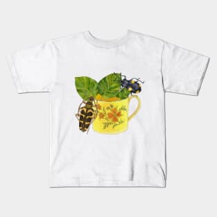 Vintage Granny Beetles Kids T-Shirt